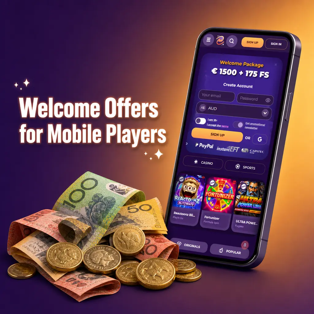 MilkyWay Casino app 2026 welcome offer: three-part deposit bonus up to AUD 2,400 plus 175 free spins for mobile players